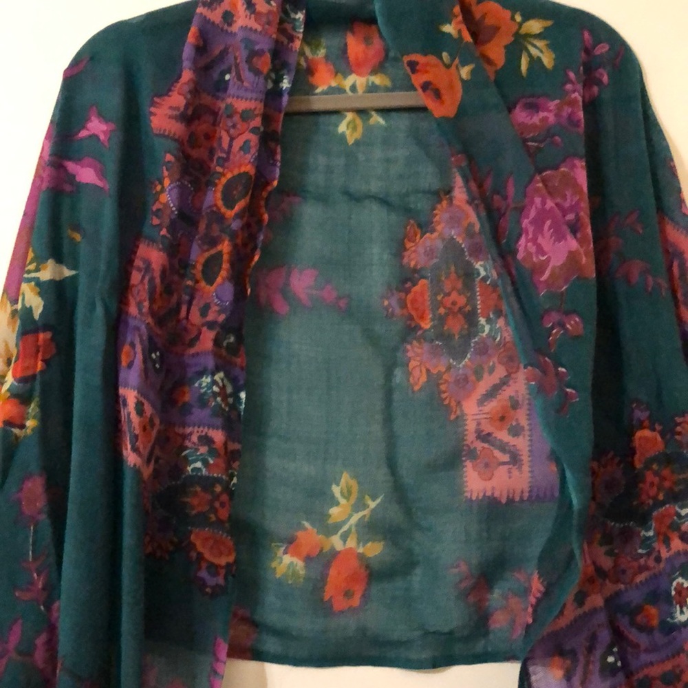 LOFT Floral Scarf